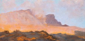 Fumarole of Mount Vesuvius, circa 1871 by Giuseppe or Joseph de Nittis