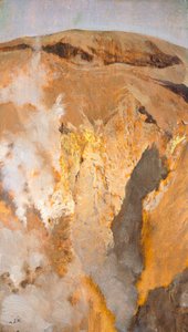 Fumarole of Mount Vesuvius by Giuseppe or Joseph de Nittis