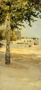 Near Paris (by Giuseppe de Nittis) by Giuseppe or Joseph de Nittis