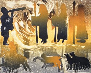 Pictish Melody, 2000 by Gloria Wallington