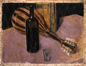Still Life with Mandolin by Glyn Warren Philpot