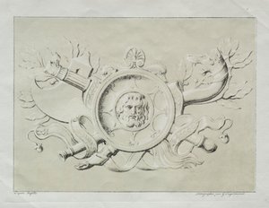 Collection of Lithographic Essays: A Trophy by Godefroy Engelmann