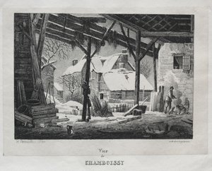 View of Chamboissy by Godefroy Engelmann