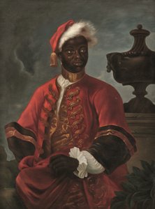 Portrait of a gentleman in livery by Godfrey (follower of) Kneller