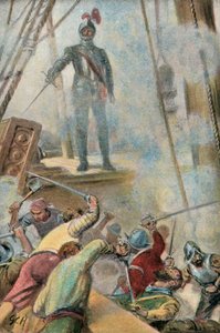 Illustration for Westward Ho! By Charles Kingsley