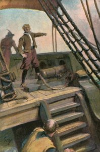Illustration for Westward Ho! By Charles Kingsley