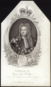 King George II of Great Britain and Ireland by Godfrey Kneller
