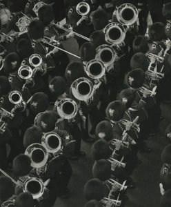 Marching band at St. James Park by Godfrey Macdominic