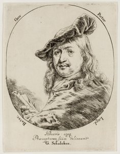 Portrait of Gerard Dou, the Painter by Godfried Schalcken