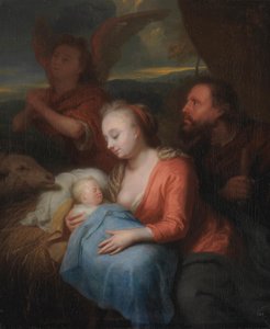 Rest on the Flight by Godfried Schalcken