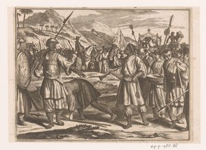 Reception of Vasco da Gama by the Samorijn by Gonsales Appelmans