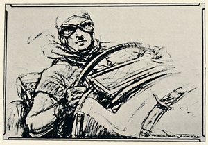 The Memorial Panel to Sir Henry Birkin at Brooklands, 1937