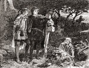 A scene from William Shakespeare