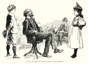 Illustration for The Story of the Treasure Seekers by E Nesbit by Gordon Frederick Browne