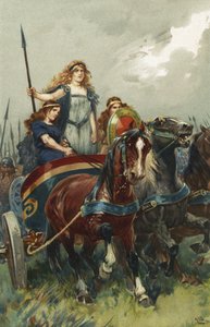 Queen Boadicea by Gordon Frederick Browne