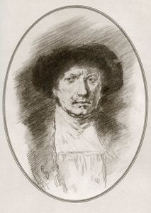 Rembrandt Harmenszoon van Rijn, from Living Biographies of Great Painters by Gordon Ross