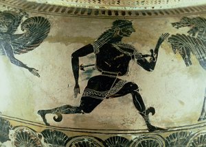 Perseus Fleeing from the Gorgons (detail)