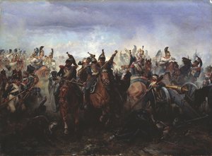 The Battle of Fer-Champenois on March 13, 1814