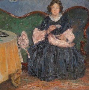 Lady on Sofa