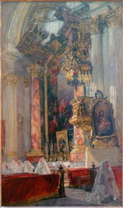 Interior of the Munich Ladies