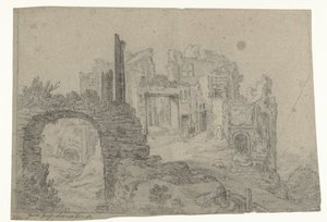 Ruins on a Hill