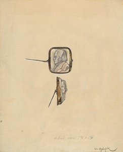 Cameo Brooch by Grace Halpin