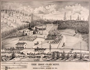 The Iron-Clad Mine by Grafton Tyler Brown