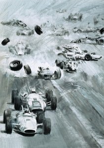 Cars Crashing at the Indianapolis 500