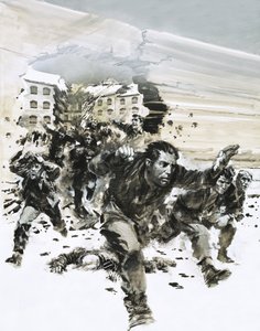 POWs Escaping Amiens Jail