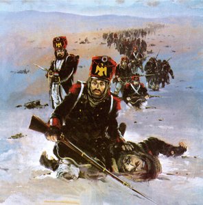 The French Retreat from Moscow in 1812