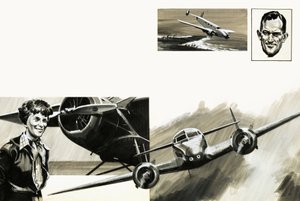 The mysterious disappearance of Amelia Earhart