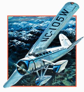Wiley Hardemann Post Flying Winnie May Solo Round the World