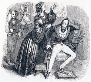 The Middle Aged Man and His Two Mistresses - Fables by La Fontaine