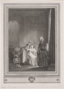 The Tradeswoman in the Dressing Room by Gérard Vidal
