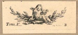 Cupid with Veil by Gravelot