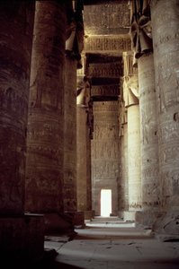 Hathor Head Columns in the Hypostyle Hall, c.125 BC-AD 60