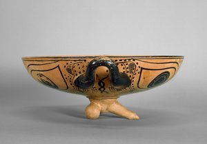 Attic Black-Figure Cup Decorated with a Gorgon
