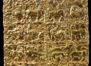 Foil with Embossed Decoration from Delphi (detail) by Greek