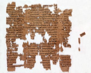 Greek scientific papyrus dating from 200 AD.