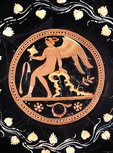 Merrythought Cup, c.330-310 BC by Greek