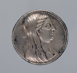 Silver Didrachma of Berenice II by Greek