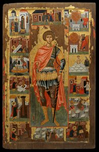 Icon of St. George with Scenes from His Life
