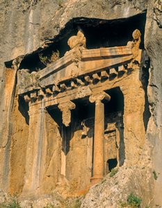 Lycian rock tomb