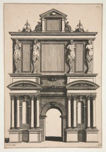Design for an Arch with Four Term Figures