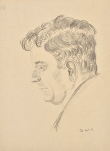 Portrait of Dr. Josef Wagner by Grete Wagner Barwig