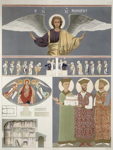 Frescoes from the Orthodox Church of Nekrssi near Dido, plate 48 from 