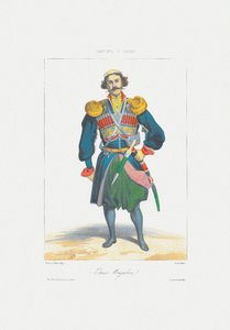 Prince of Megrelia From: Scenes, Paysages, Meurs et Costumes du Caucase, 1840
