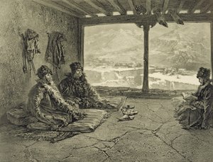 Sharia Lecture at Khosrakh, Dagestan by Grigori Grigorevich Gagarin