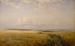 The Mellowing Fields by Grigori Grigoryevich Myasoedov
