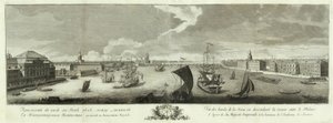 View of the Neva Downstream between the Winter Palace and the Academy of Sciences Book to the 50th anniversary of St Petersburg by Grigory Anikeevich Kachalov